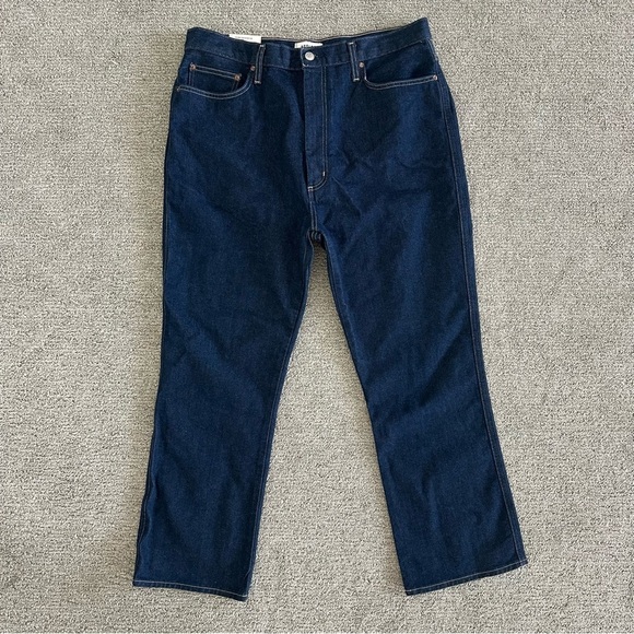 AGOLDE Pinch Waist High Rise Kick Flare Jeans in Whisper A095-1000 Size 33 - Picture 1 of 8